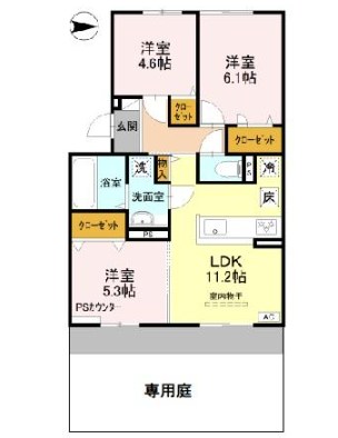 サウス・レジデンス菱川 間取り