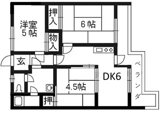 サンコーハイツ 間取り