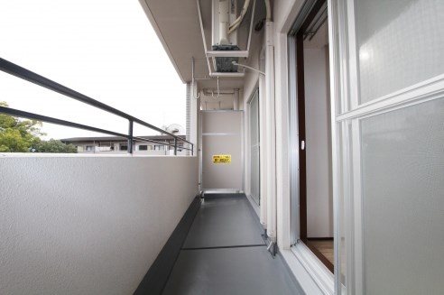 スカイビュー東土川 ベランダ