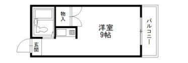 瀬里奈ハイツ 間取り
