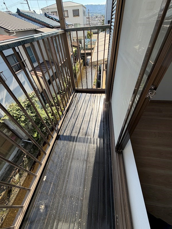 鶏冠井町上古5-89貸家 ベランダ