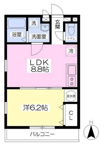 k`s cube 桂川  間取り