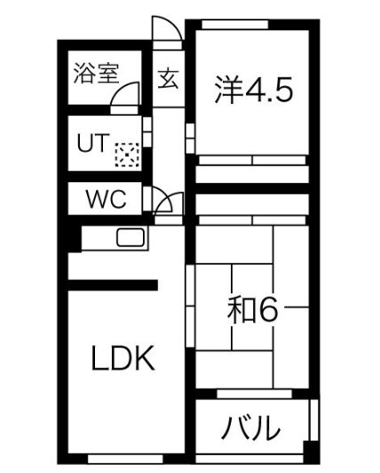 クレアジオーネ伏見 間取り