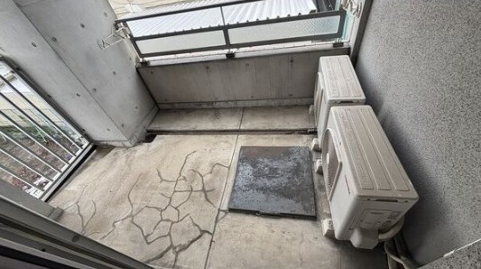 クレアジオーネ伏見 ベランダ