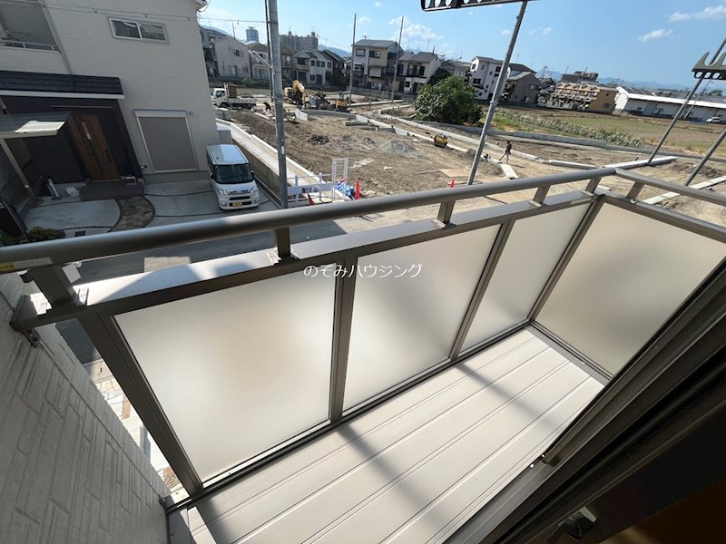 久我御旅町貸家 ベランダ
