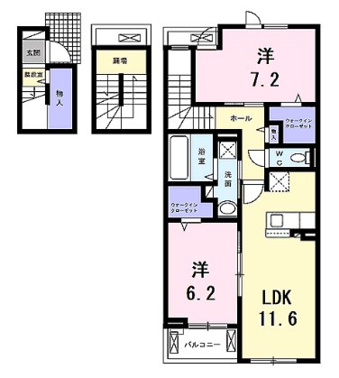 アムール鴨川 間取り