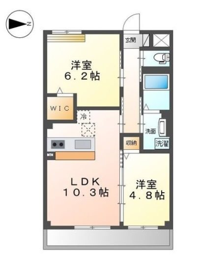 エルヴィータ大山崎 間取り