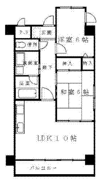 エクセル清涼 間取り