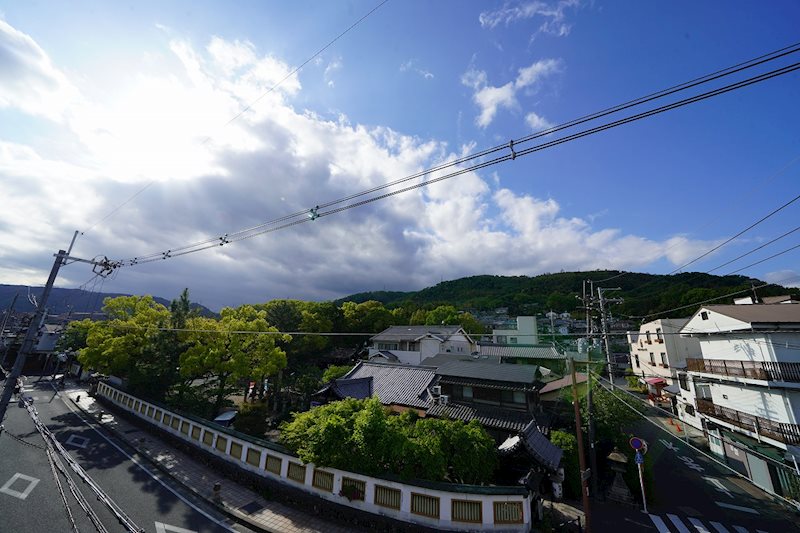 カルフール山崎 眺望