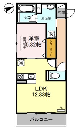 ラシュレ 間取り