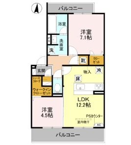 SAKURA　CIEL 間取り