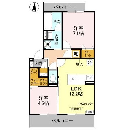 SAKURA　CIEL 間取り