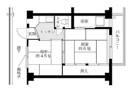 ビレッジハウス長岡　3号棟  間取り