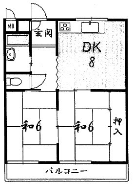 ジョイ長岡京 間取り