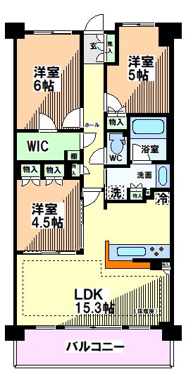 東京都国分寺市東恋ヶ窪１丁目 間取り