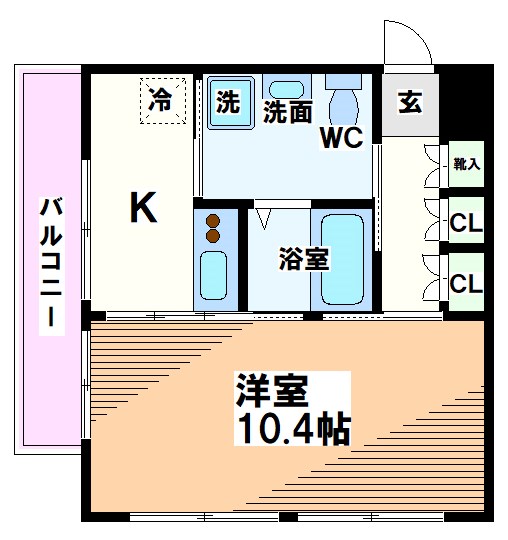 東京都国分寺市光町１丁目 間取り