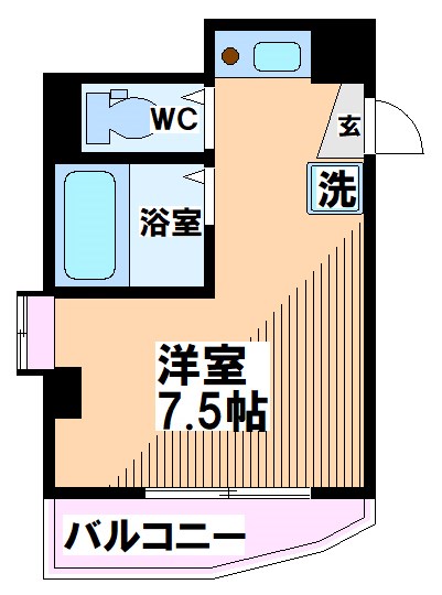東京都国立市中２丁目 間取り