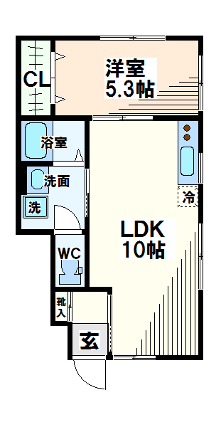 東京都国分寺市光町２丁目 間取り