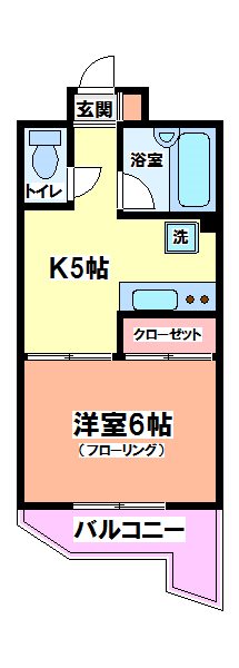 東京都国立市西２丁目 間取り