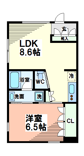 東京都府中市武蔵台３丁目 間取り