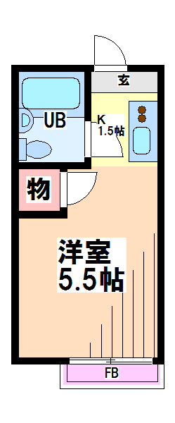 東京都国立市中２丁目 間取り