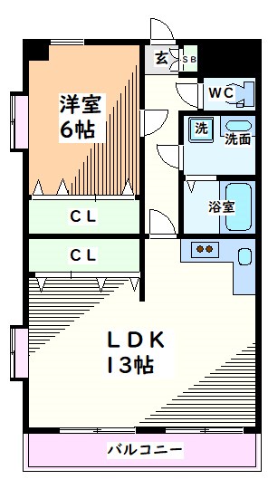 東京都昭島市中神町 間取り