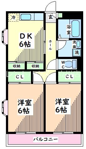 東京都日野市栄町２丁目 間取り