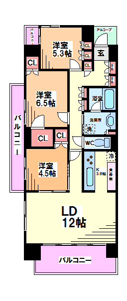 東京都国分寺市南町２丁目 間取り