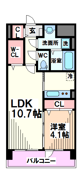 東京都国立市富士見台２丁目 間取り