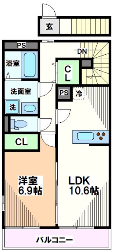 東京都日野市新町２丁目 間取り