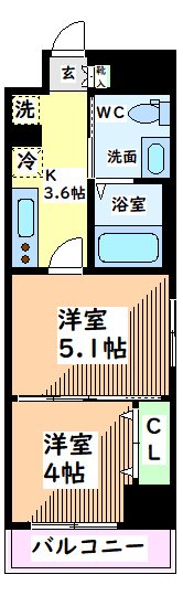 東京都日野市多摩平２丁目 間取り