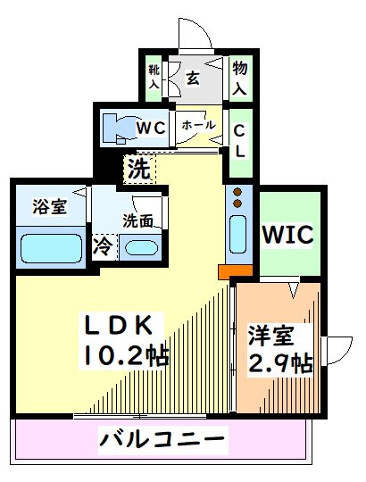 東京都立川市錦町２丁目 間取り