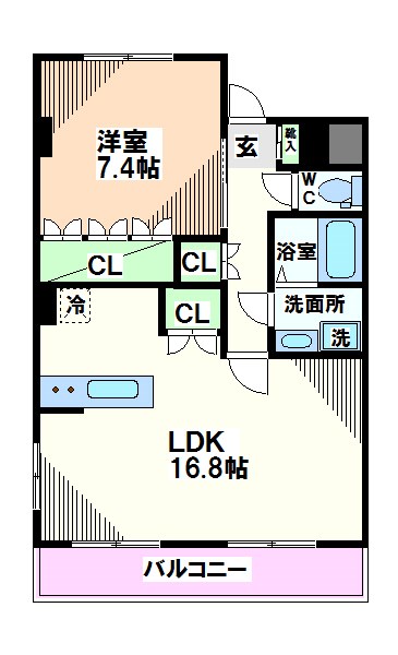 東京都日野市豊田１丁目 間取り