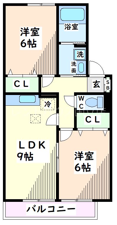 東京都日野市日野 間取り