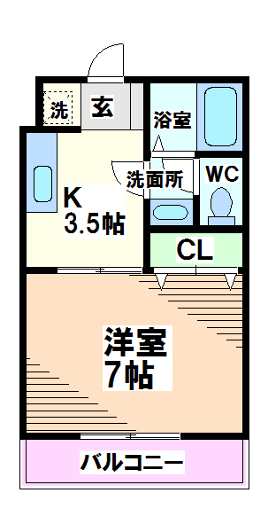 東京都国分寺市日吉町３丁目 間取り