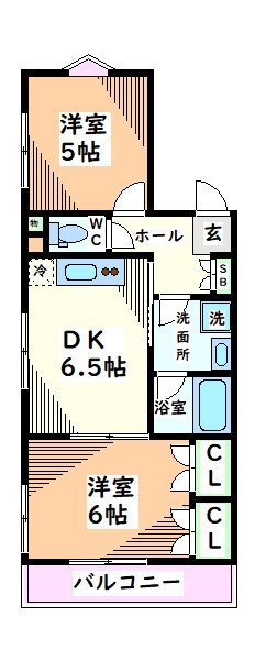 東京都立川市羽衣町２丁目 間取り