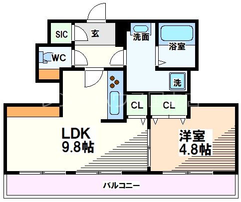 東京都国分寺市光町１丁目 間取り