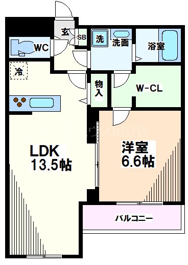 東京都日野市日野本町１丁目 間取り