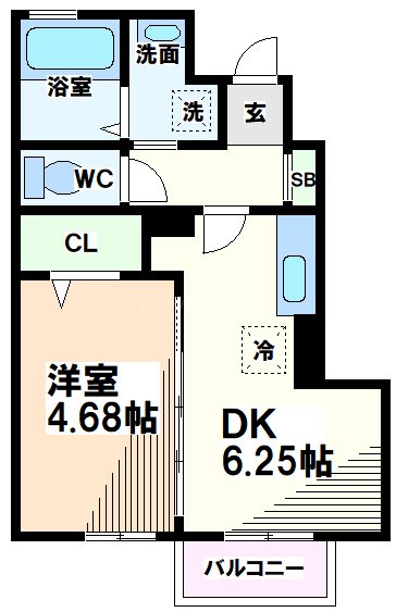 東京都府中市西原町４丁目 間取り