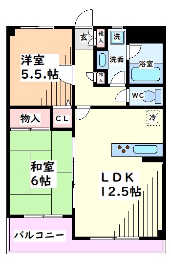 東京都日野市豊田３丁目 間取り