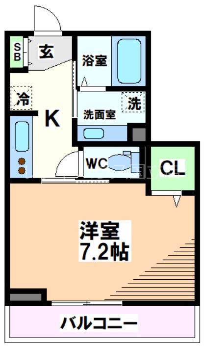 東京都立川市富士見町２丁目 間取り