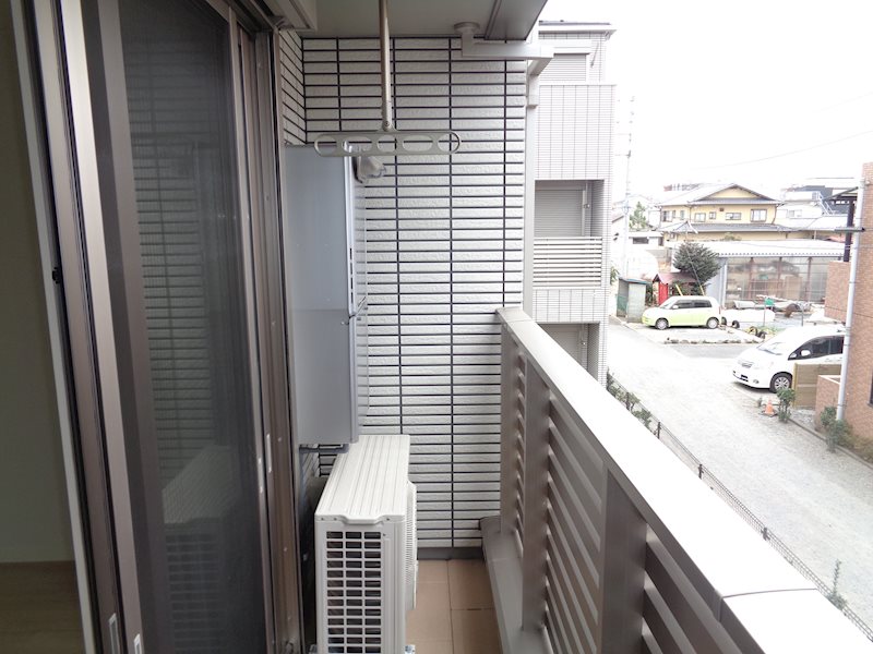 東京都国立市谷保 ベランダ