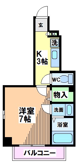 東京都国立市中１丁目 間取り