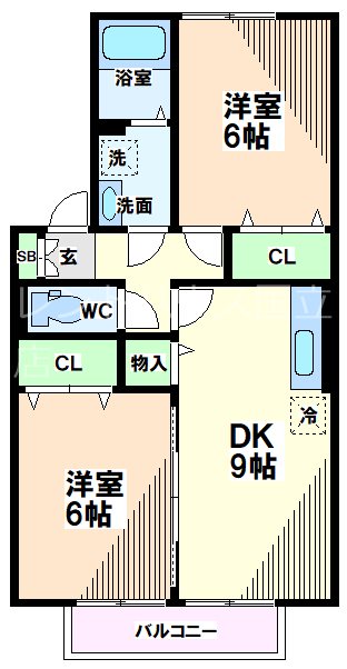 東京都日野市東豊田１丁目 間取り