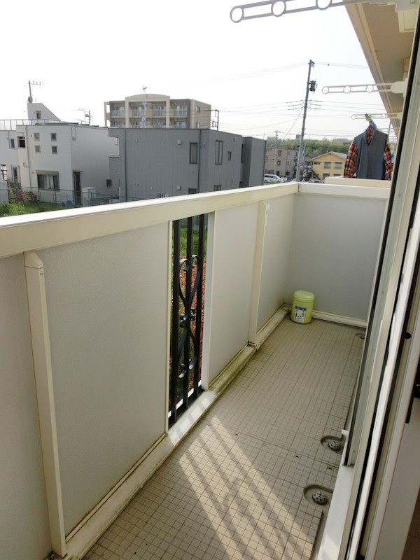 東京都日野市東豊田１丁目 ベランダ
