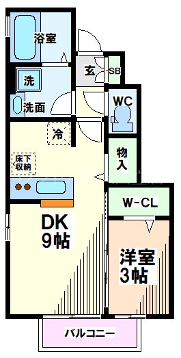 東京都国分寺市日吉町２丁目 間取り