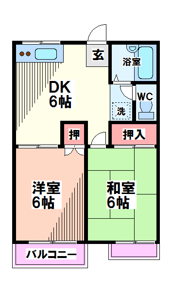 東京都国分寺市東元町２丁目 間取り