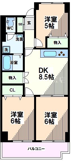 東京都国分寺市戸倉１丁目 間取り