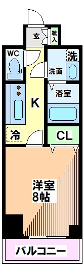 東京都国立市東１丁目 間取り