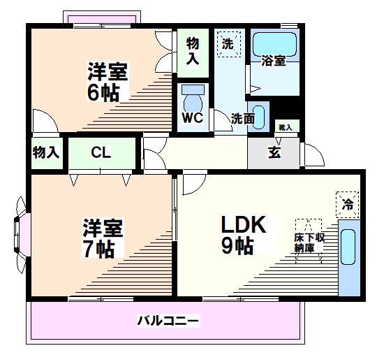 東京都小金井市貫井南町４丁目 間取り